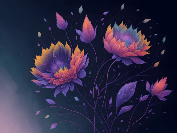 Download Abstract Botanical Art Illustration 8 - Premium Resources
