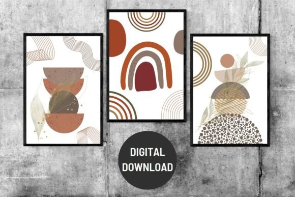 Download Minimalist Abstract Boho Wall Art Prints - Print Collection