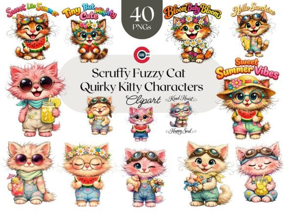 Download Boho Summer Kitty, Cute Fashion Cat - Premium Resources
