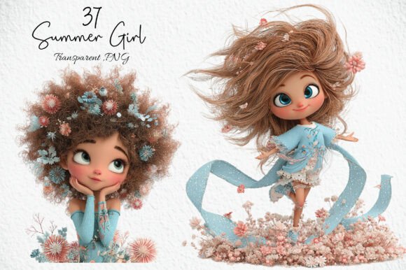 Download Boho Summer Girl PNG Clipart Bundle - Boho summer Collection