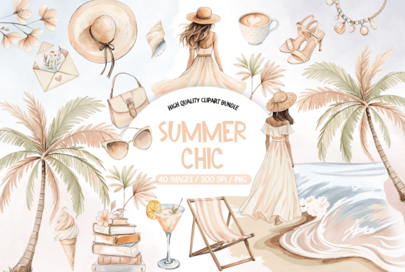 Download Summer Chic Clipart, Boho Summer PNG - Boho summer Collection